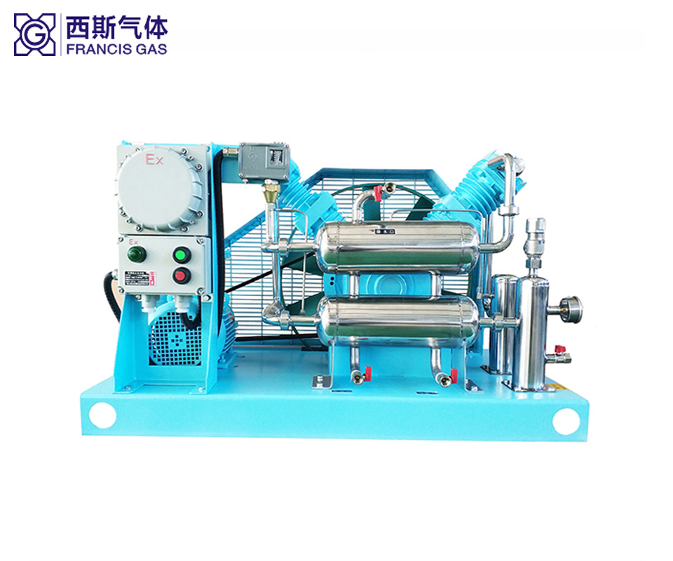 全無油氦氣壓縮機